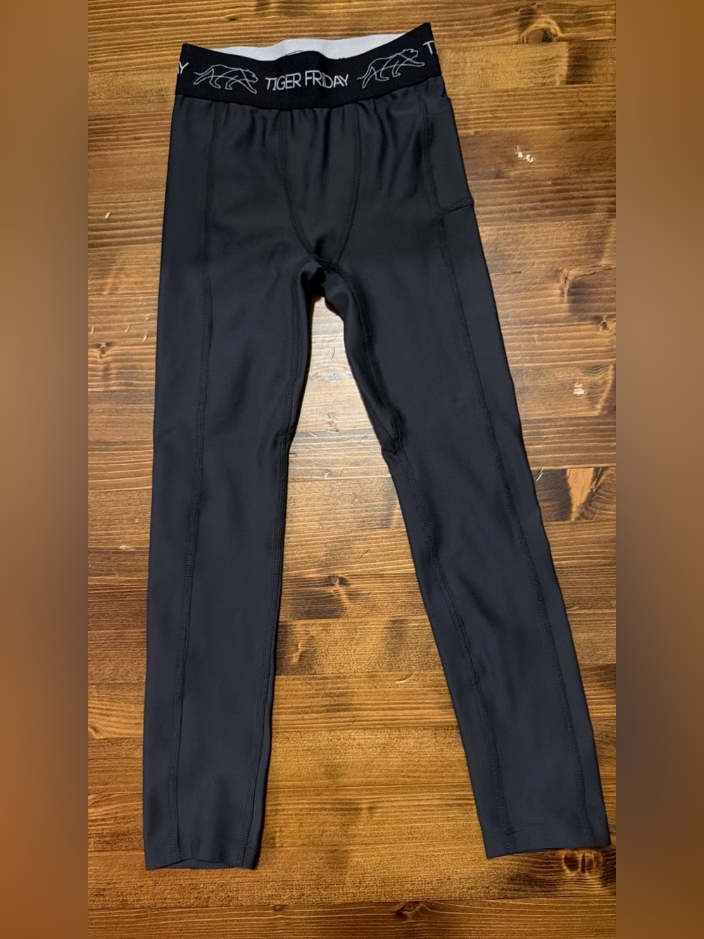 Tiger Friday Graphite Gray Athletic Leggings CM